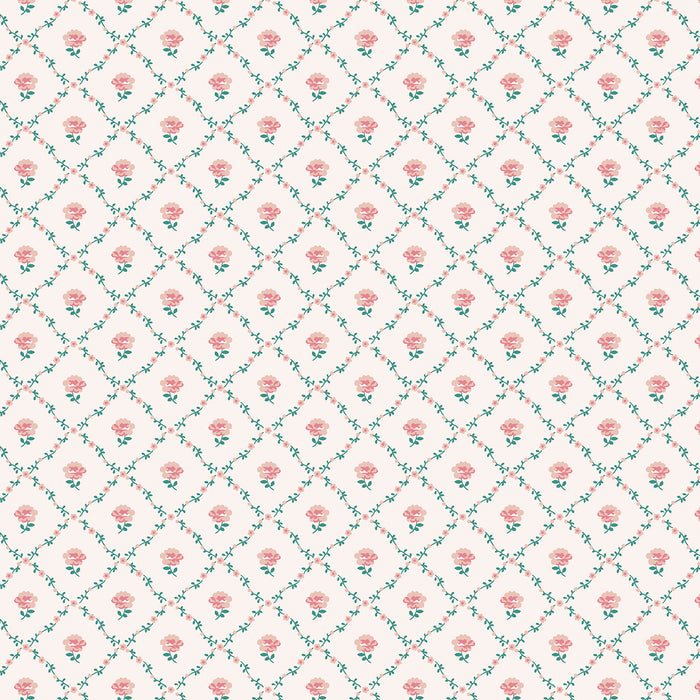 Laura Ashley Kate Behang - Bloemen - 10mx52cm - Roze