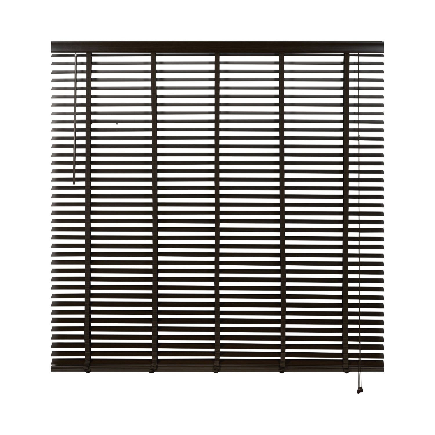 Jaloezie Hout Bruin - Hout - 220x210x5cm (BxHxD)