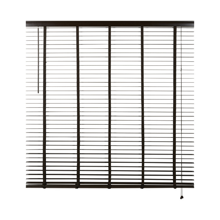 Jaloezie Hout Bruin - Hout - 220x210x5cm (BxHxD)