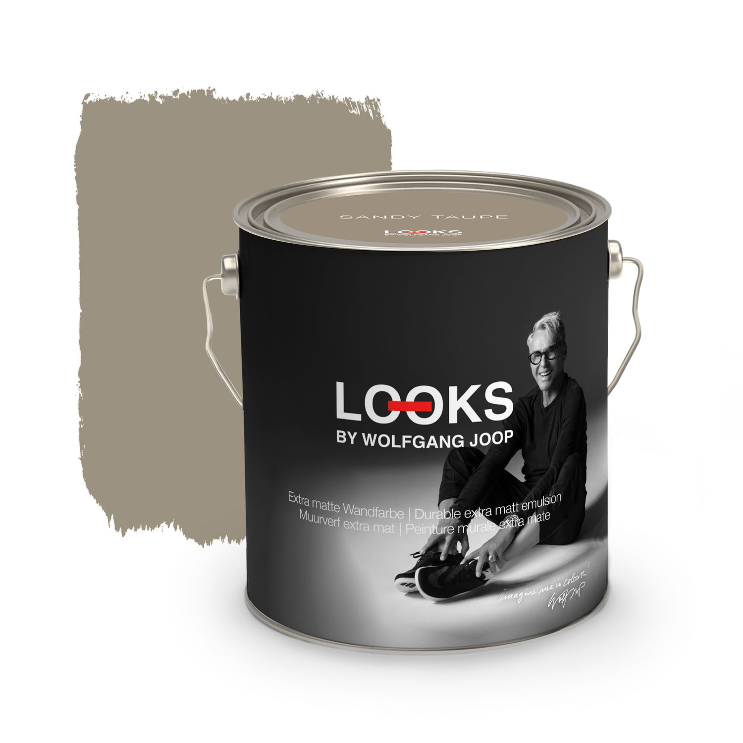 LOOKS by Wolfgang Joop Muurverf mat Sandfarben Taupe 2,5L