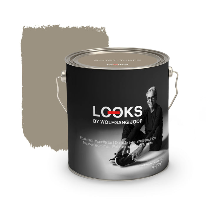 LOOKS by Wolfgang Joop Muurverf mat Sandfarben Taupe 2,5L