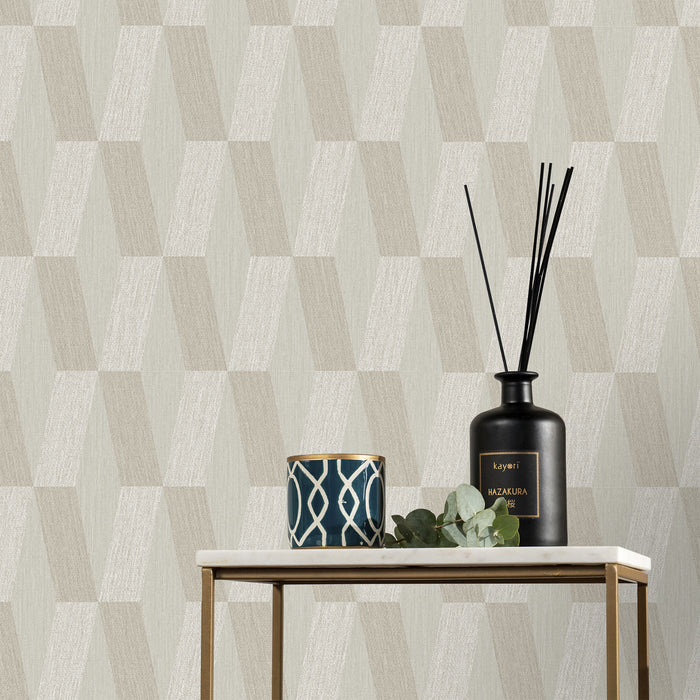 Kayori vliesbehang Zao - Zand