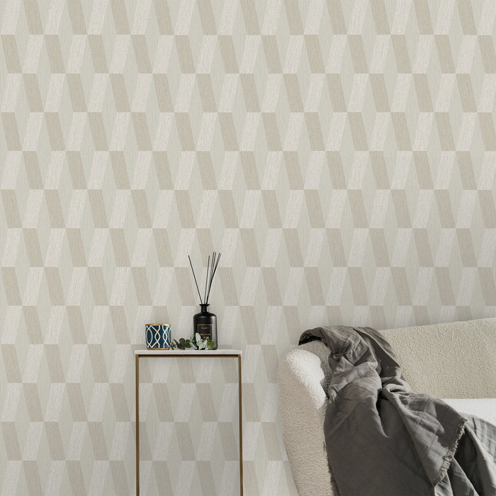 Kayori vliesbehang Zao - Zand