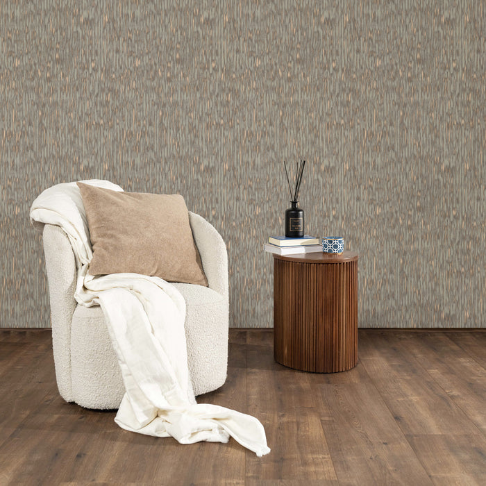 Kayori vliesbehang Yuri - Grijs