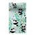 Panda garden blauw Sprei Moshi Moshi, Blauw, 100% Katoen (buitenkant) 100% Polyester (vulling), de kwaliteit van 150 TC