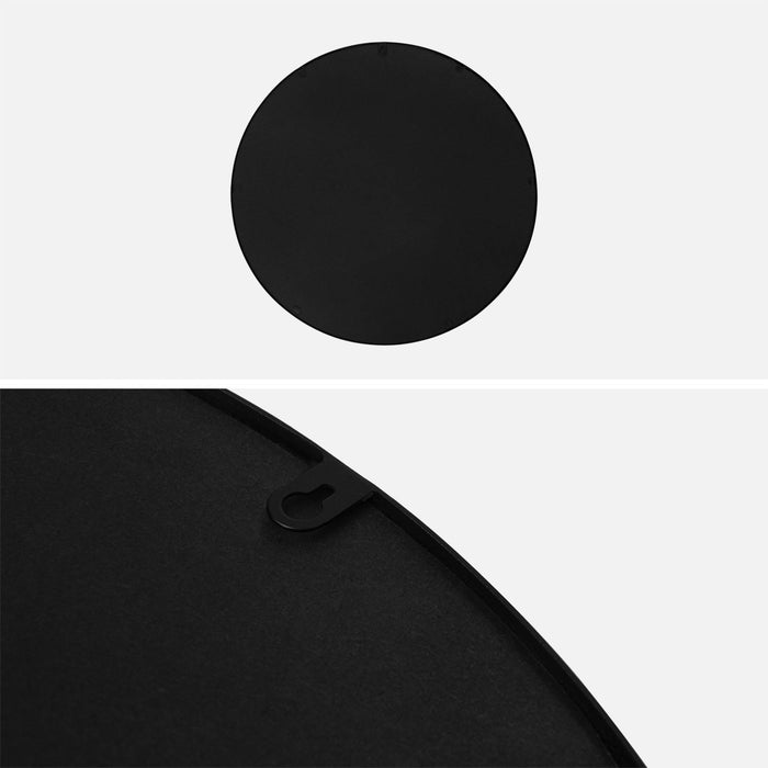 sweeek - Ronde metalen spiegel Ø60cm