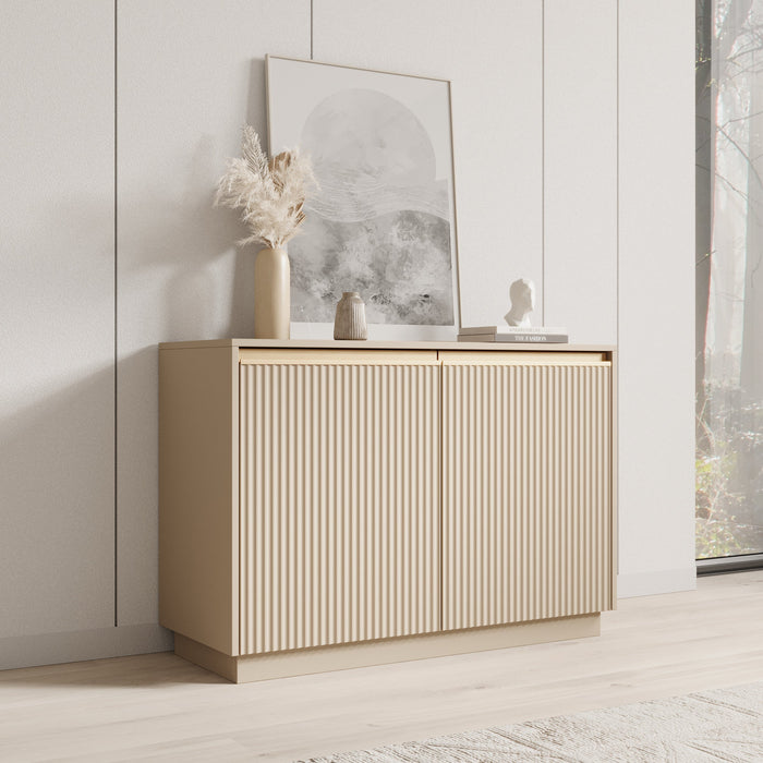 Meubella - Dressoir Remy - Beige - 104 cm