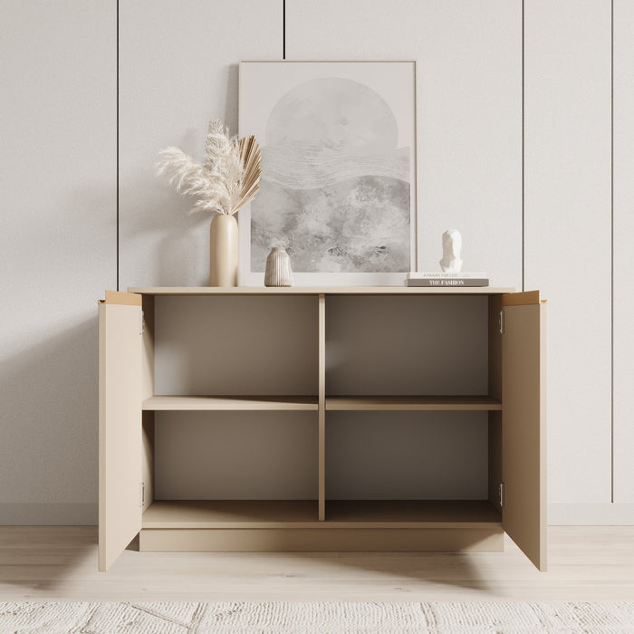 Meubella - Dressoir Remy - Beige - 104 cm