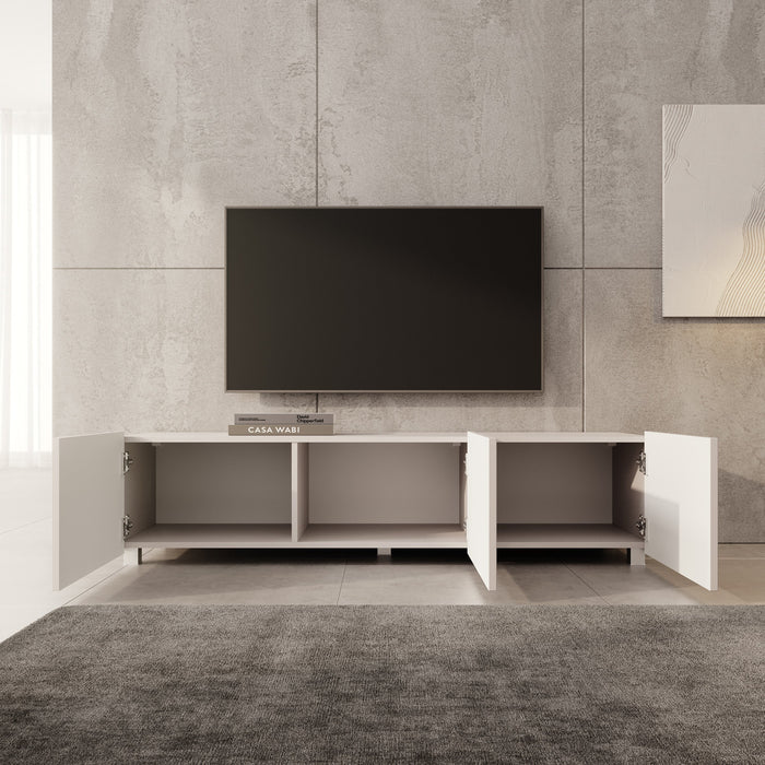 Meubella - TV-Meubel Kenderes - Beige - 150 cm