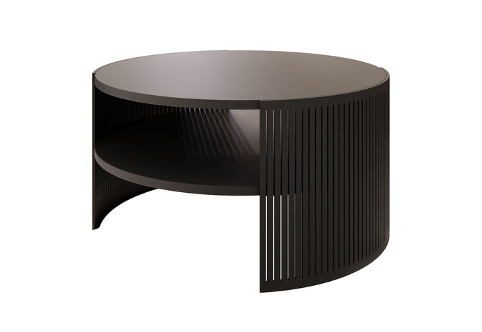 Meubella - Salontafel Fender - Zwart - 75 cm