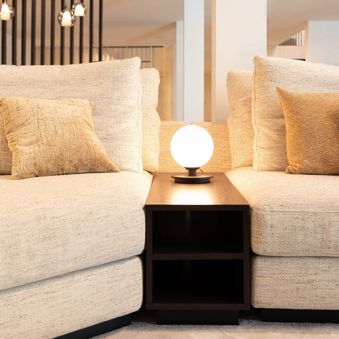 Atmooz Tafellamp Woonkamer Yopal G9 | 25cm Zwart