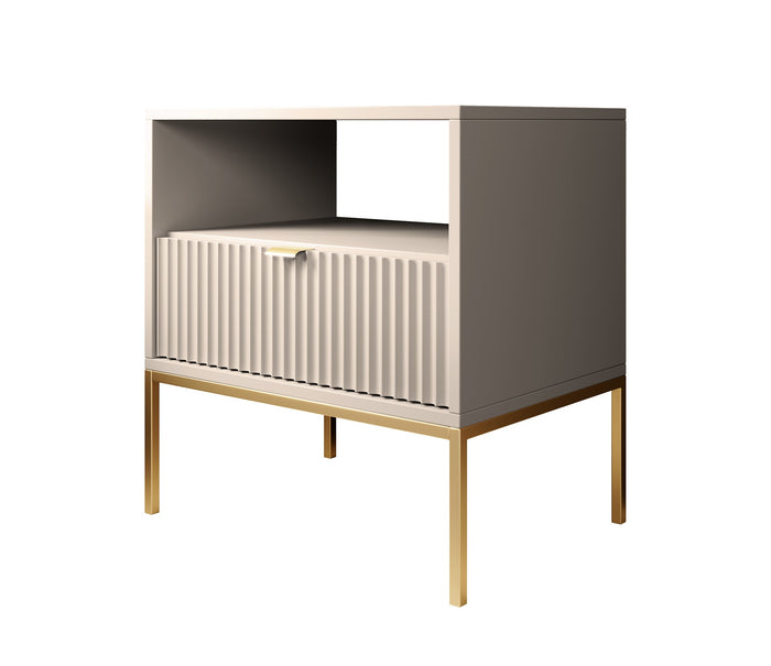 Meubella - Nachtkastje Navil 2 - Beige