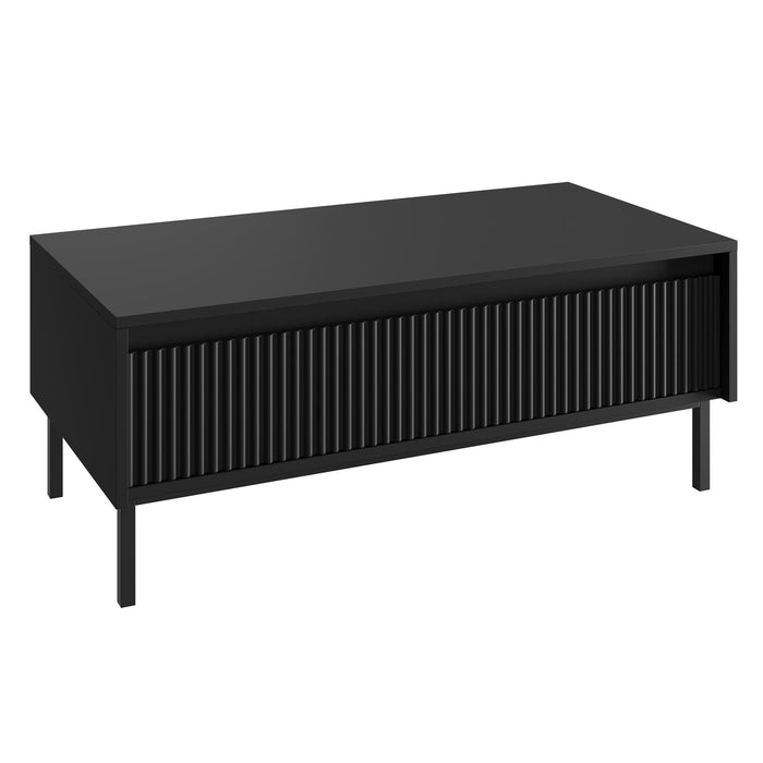 Meubella - Salontafel Orvana - Zwart - 100 cm