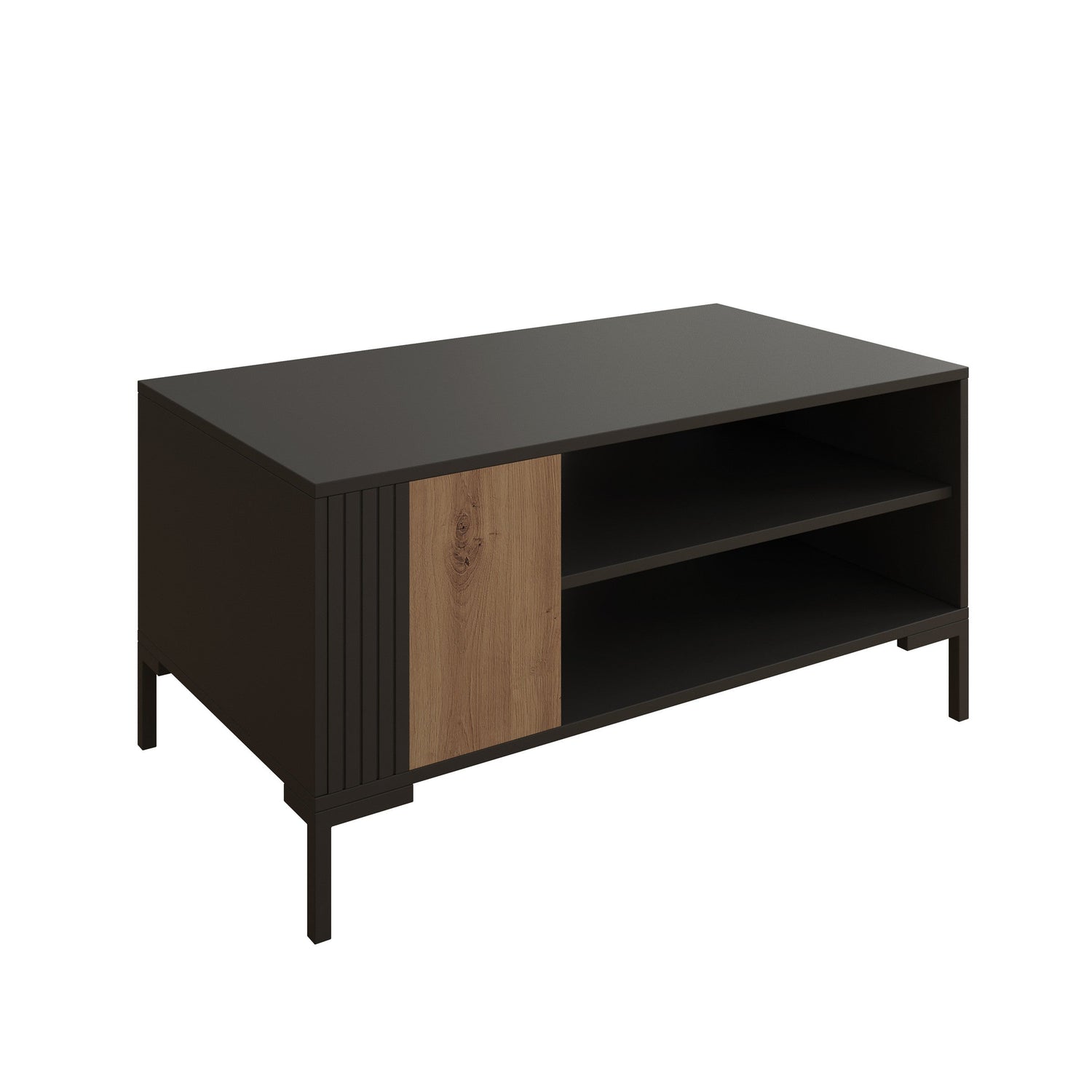 Meubella - Salontafel Molina - Zwart - 100 cm