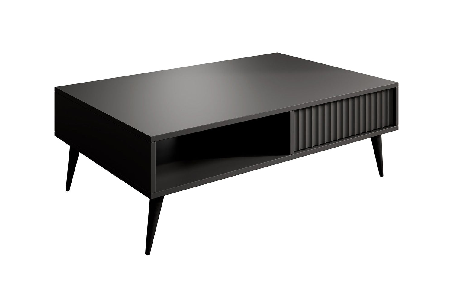 Meubella - Salontafel Winq - Antraciet - 102 cm