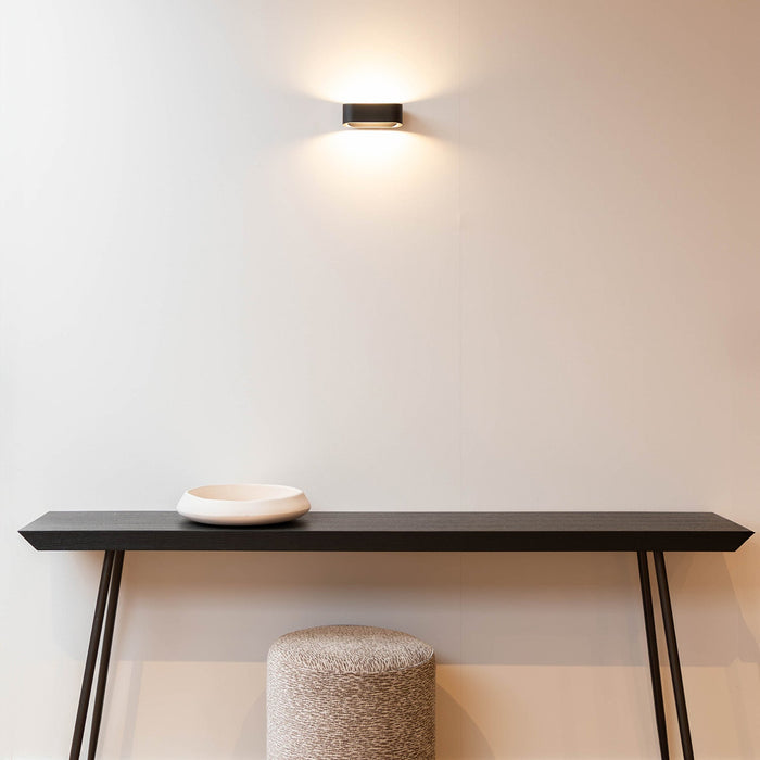 Atmooz Lily - Wandlamp - Wandspot - Zwart - 16 x 7 cm