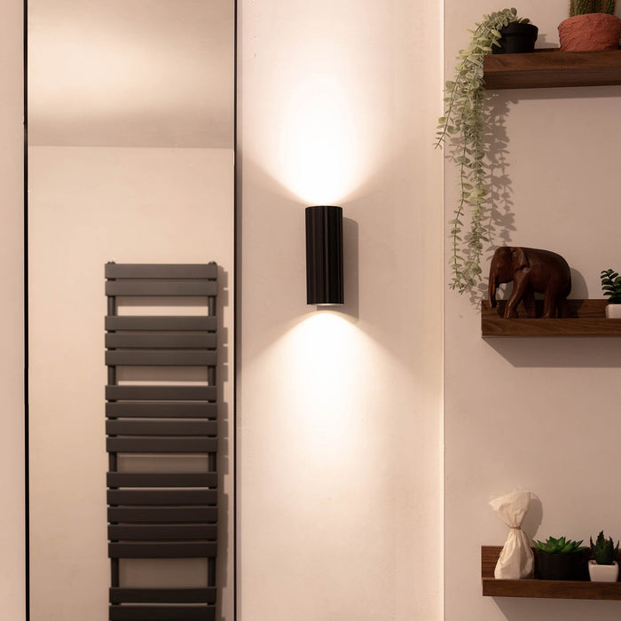 Atmooz Wandlamp Ribble - Zwart Rond - Muurverlichting