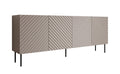 Meubella - Dressoir Laguna - Beige - 200 cm