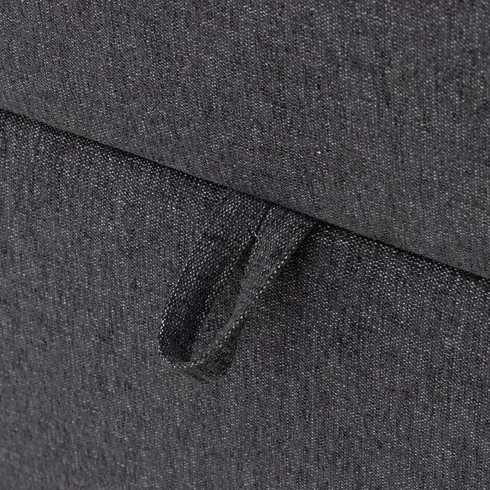 Goossens Boxspring Store met opbergruimte - grijs - 160 x 212 cm cm