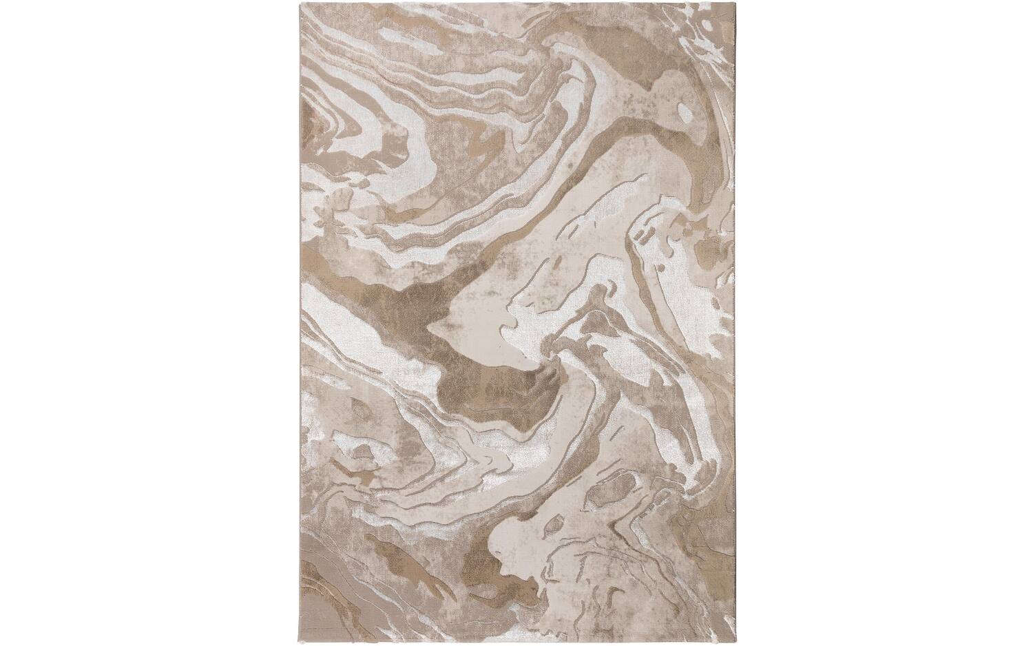 Goossens Vloerkleed Marbled in Naturel (marbled)