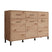 Meubella - Dressoir Vidor - Eiken - 138 cm - 3 lades