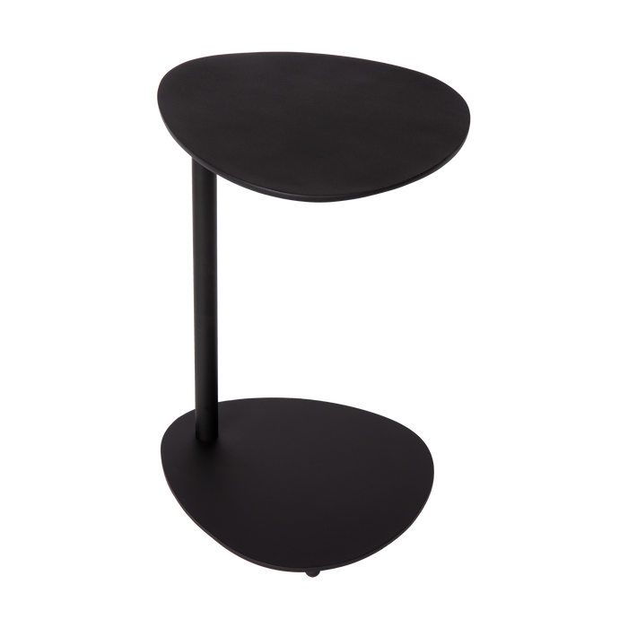 Atmooz Bijzettafel Coco - Zwart - Rond - Design - 32x35x52 cm - Metaal