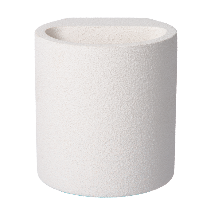 Atmooz Antonio Wandlamp - 11x10x12 cm - Wit Gips - Verfbaar