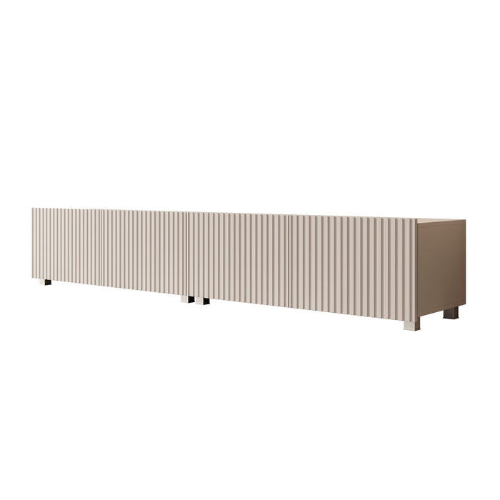 Meubella - TV-Meubel Kenderes - Beige - 200 cm