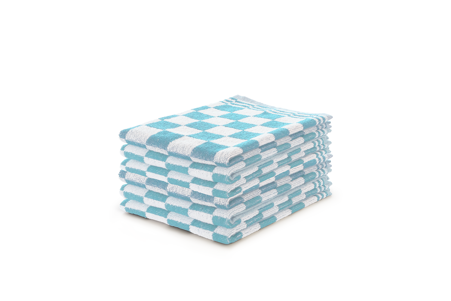 LINNICK Keukendoekset Blok 50x50cm - ice blue - set van 6