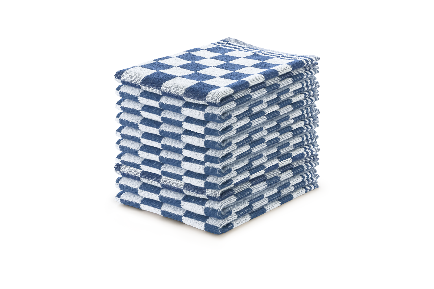 LINNICK Keukendoekset Blok 50x50cm - blauw - set van 10
