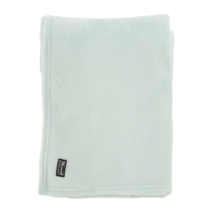 In The Mood Collection Famke Fleece Plaid - 180 x 130 cm - Mintgroen