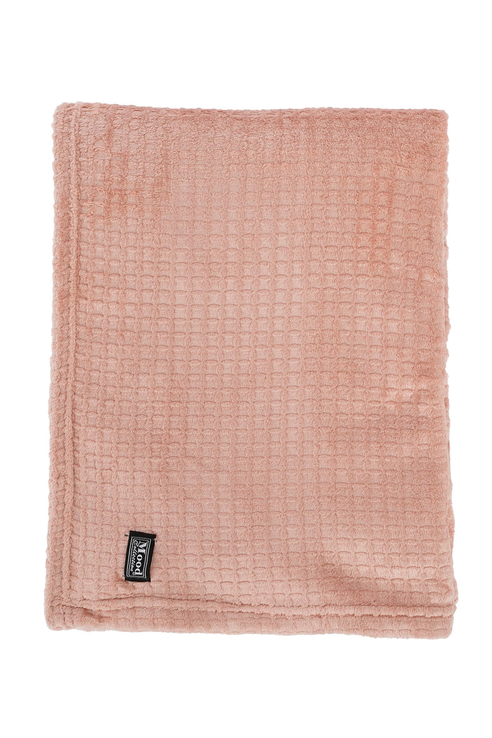 In The Mood Collection Joanne Fleece Deken - L180 x B130 cm - Perzik