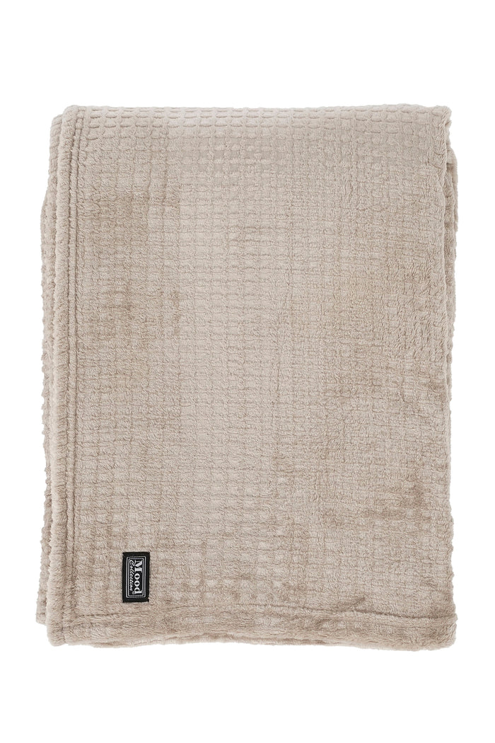 In The Mood Collection Joanne Fleece Deken - L180 x B130 cm - Beige