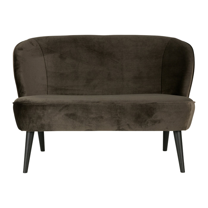 WOOOD Sara Bankje - Velvet - Warm Green