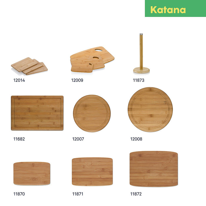 Keukenrolhouder Bamboe - Kela | Katana