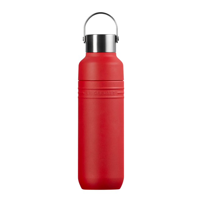 Le Creuset On The Go Drinkfles 0,5 L - Kersenrood