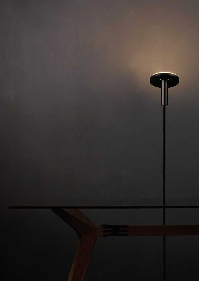 Beads vloerlamp LED uplight zwart