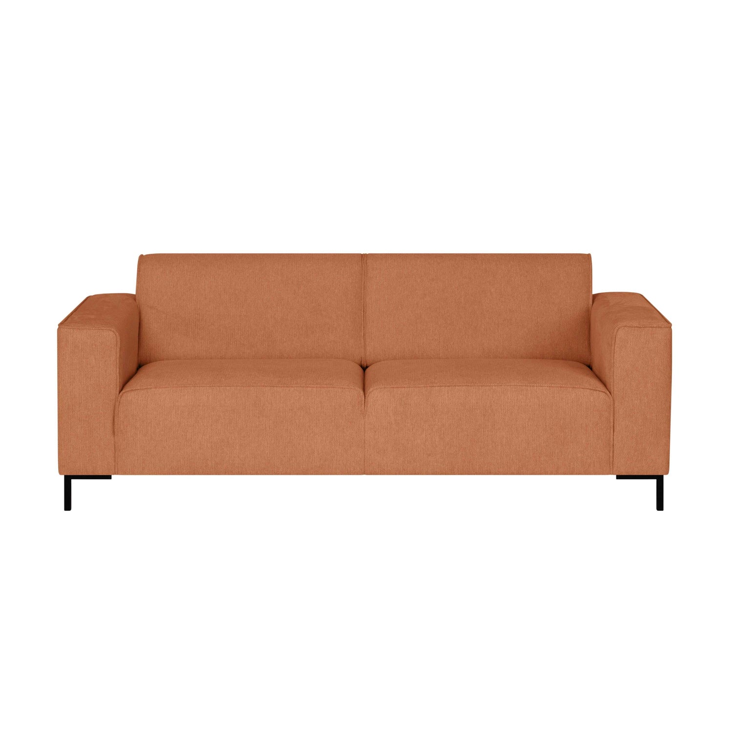 by fonQ Loft 2-zitsbank - Chenille - Roest