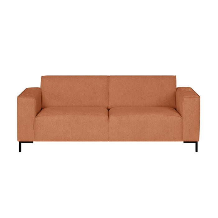 by fonQ Loft 2-zitsbank - Chenille - Roest