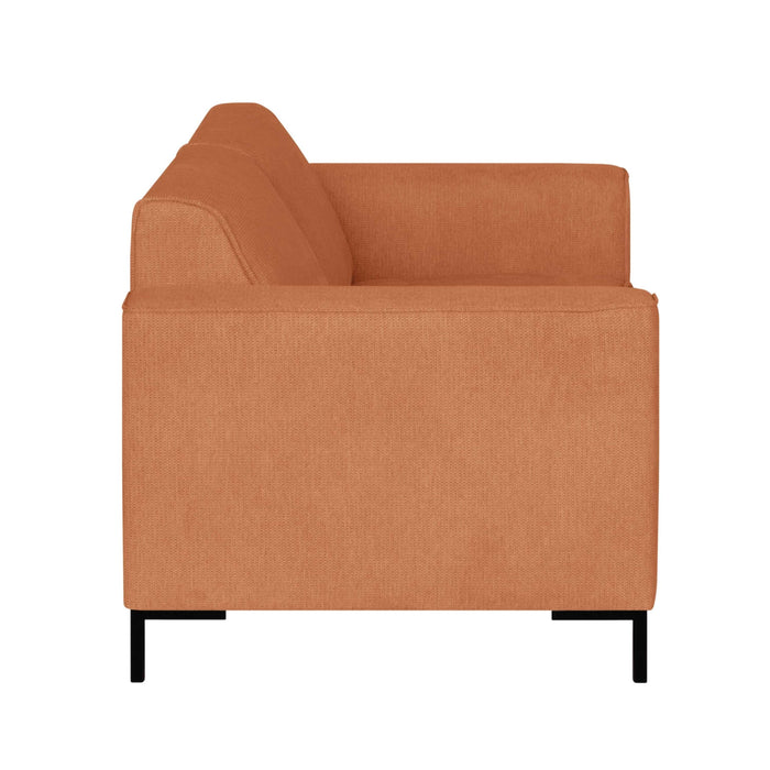 by fonQ Loft 2-zitsbank - Chenille - Roest