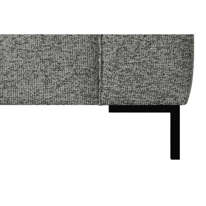 by fonQ Loft 2,5-zitsbank - Chenille Melange - Steengrijs