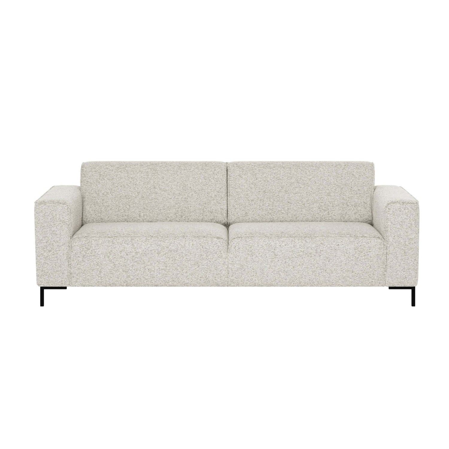 by fonQ Loft 2,5-zitsbank - Chenille Melange - Ecru