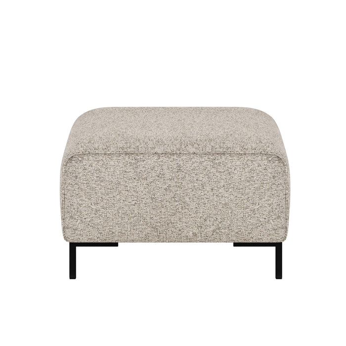by fonQ Loft Hocker - Chenille Melange - Beige