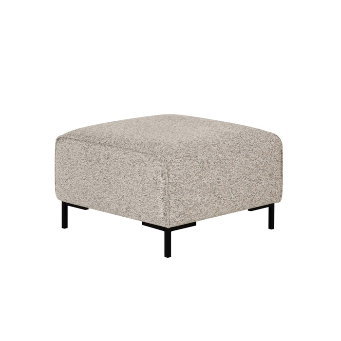 by fonQ Loft Hocker - Chenille Melange - Beige