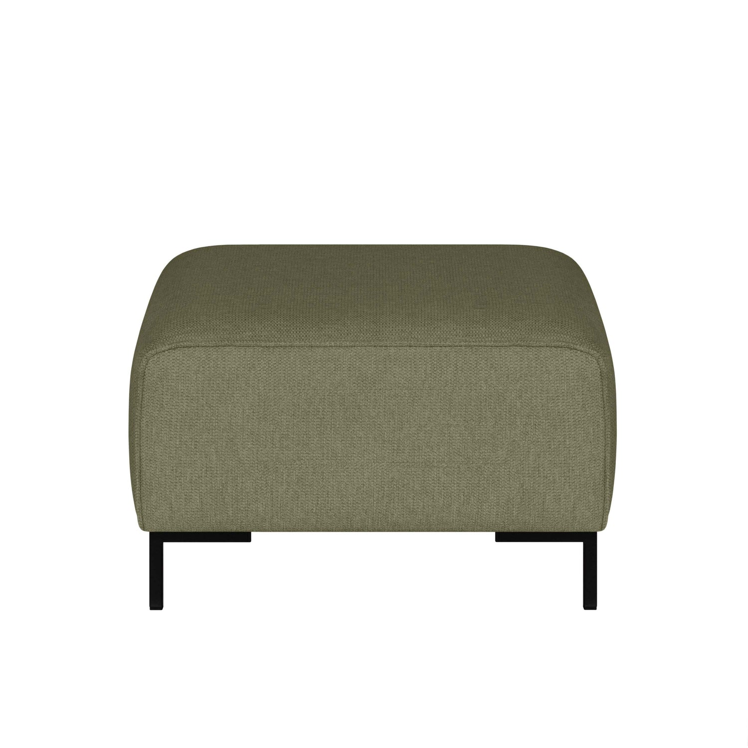 by fonQ Loft Hocker - Chenille - Groen