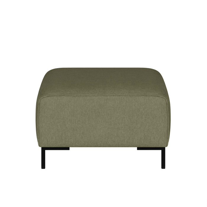 by fonQ Loft Hocker - Chenille - Groen