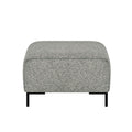 by fonQ Loft Hocker - Chenille Melange - Mintgroen