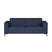 by fonQ Loft 2-zitsbank - Chenille - Donkerblauw