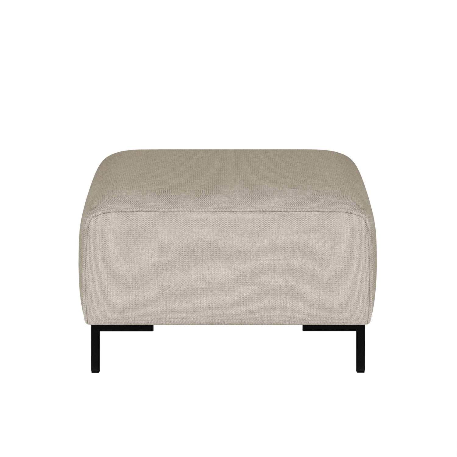 by fonQ Loft Hocker - Chenille - Greige