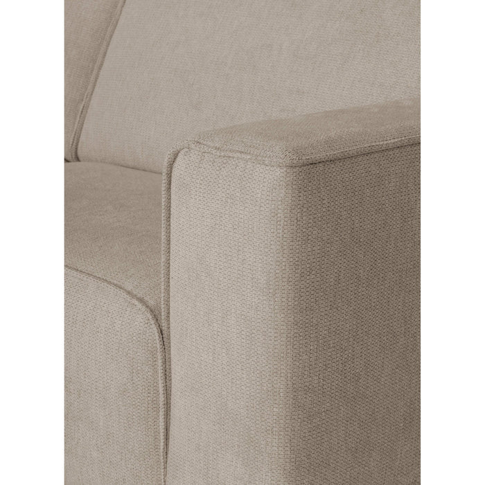 by fonQ Loft Hoekbank met Chaise Longue Links - Chenille - Greige